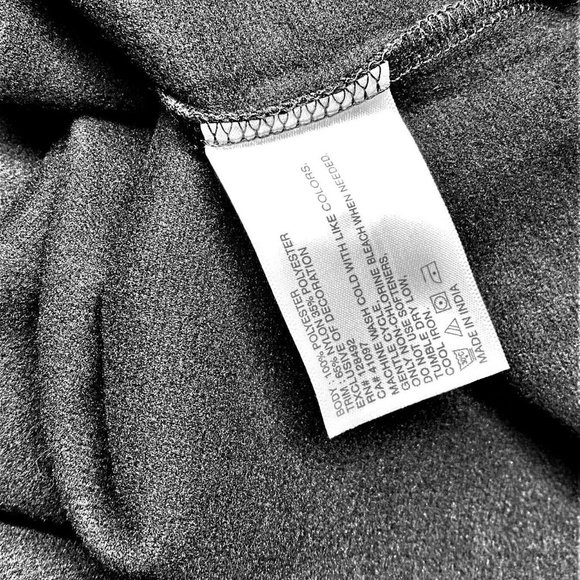 Greg Norman Pullover Men Sweater XL Button Mock Neck Long Sleeve Pocket Blk/Grey - Picture 10 of 12